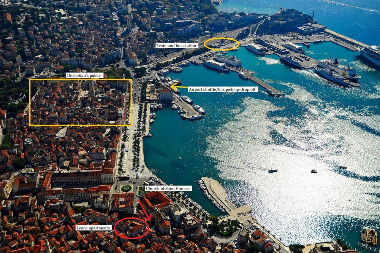 Luxury Apts Leone Split Centre Buitenkant foto